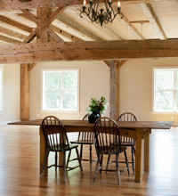timber frame table